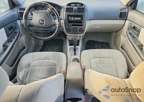 2006 Kia Spectra Lx z USA, uszkodzony, nr VIN KNAFE122765255933